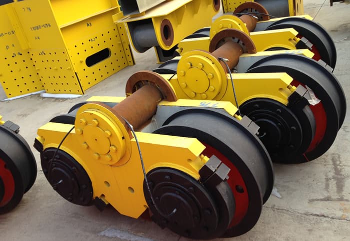 铸钢车轮组用途及铸钢车轮组对起重机的影响